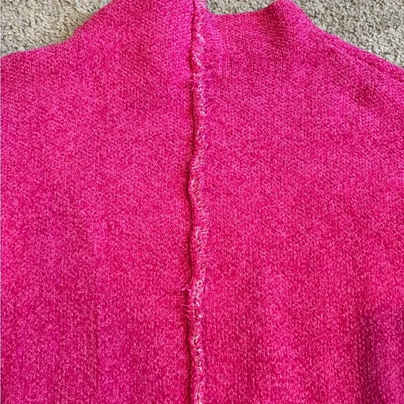 Zenana Outfitters Fuchsia Turtleneck Sweater - Picture 7 of 8